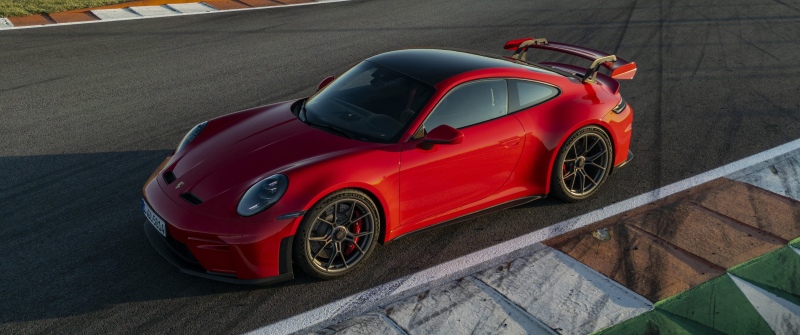 Porsche 911 GT3, Guards Red, Red cars, Race track