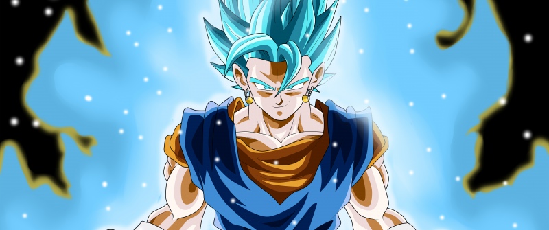 Super Saiyan, Vegetto, Dragon Ball, 5K, 8K