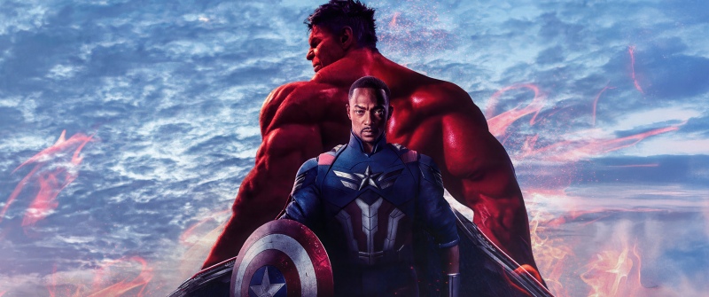 Anthony Mackie, Thunderbolt Ross (Red Hulk), Captain America: Brave New World, 2025 Movies, Marvel Comics