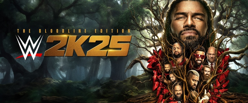 WWE 2K25, The Bloodline Edition, Roman Reigns, 2025 Games