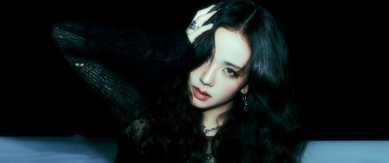 Jisoo - Amortage, 5K, Dark background, Jisoo