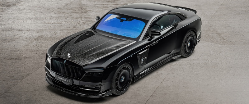 Mansory Equista, 5K, Rolls-Royce Spectre, Black cars