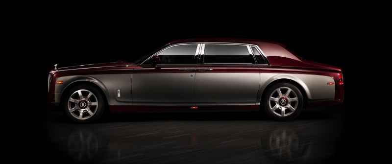 Rolls-Royce Phantom VII, 12K, Black background, 5K, 8K, 10K, Luxury Sedan, Rolls-Royce Phantom