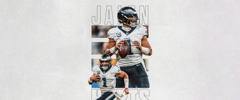 Philadelphia Eagles, Jalen Hurts 8K Wallpaper