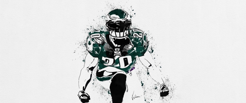 Philadelphia Eagles, NFL team, White background