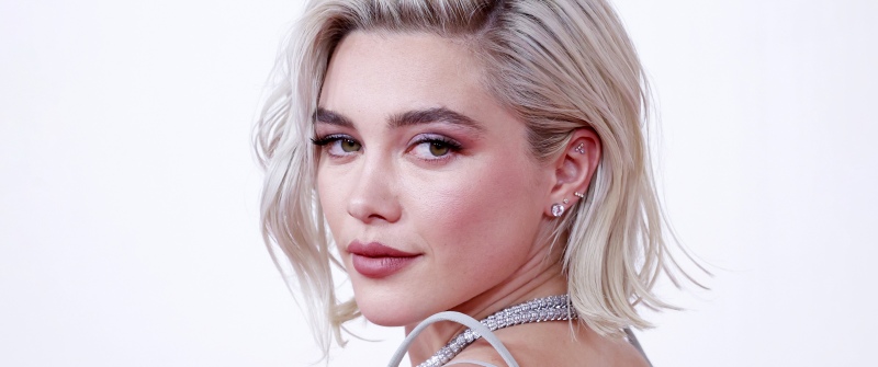 Florence Pugh, Closeup, 5K