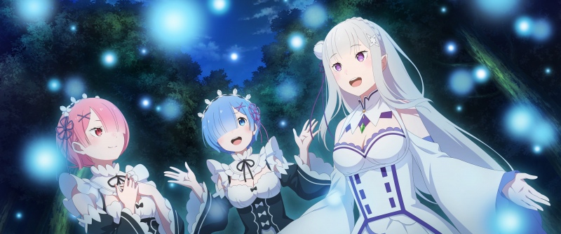 Re:Zero, Ram, Rem, Emilia (Re:Zero)