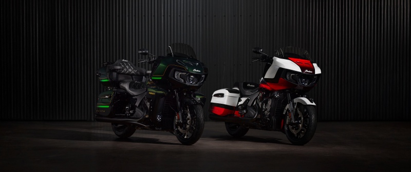 Indian Chieftain Elite, Indian Pursuit Elite, 2025, 5K, 8K, Cruiser motorcycle, Dark background