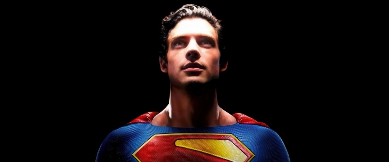 David Corenswet, Superman, 2025 Movies, DC Comics, Black background, 5K