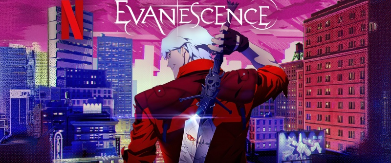 Evanescence, Devil May Cry, Animated series, Dante, Netflix series, 5K
