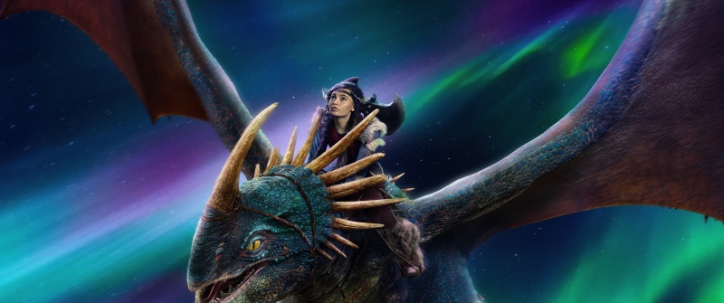 Stormfly, How to Train Your Dragon, 2025 Movies, 5K, Nico Parker, Astrid