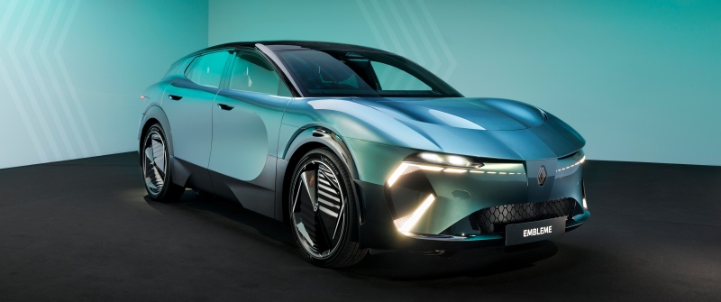 Renault Emblème Prototype, 2025, Electric cars, 5K