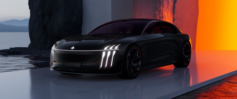 Hyptec Earth, 2025, Electric Hypercar, 5K, 8K