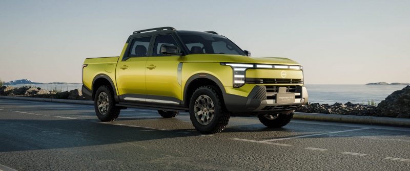 Nissan Frontier Pro Plug-in Hybrid, 2025, 8K, 5K, Electric SUV