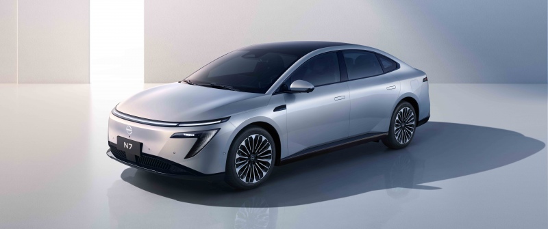 Nissan N7, 2025, 8K, Electric Sedan, 5K