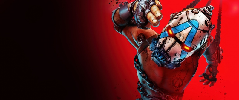 Borderlands 4, Textless, 2025 Games, PC Games, PlayStation 5, Xbox Series X and Series S, Red background