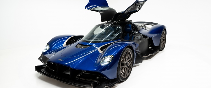 Aston Martin Valkyrie, 8K, Hybrid sports car, 5K, White background