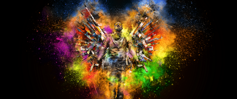 CS GO, Splash, Counter-Strike: Global Offensive, Dark background