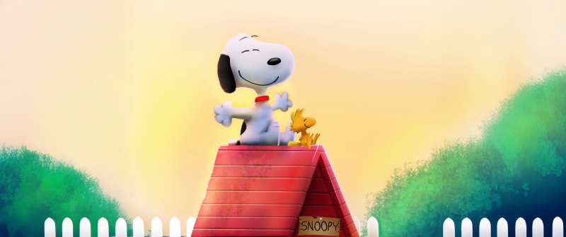 Snoopy & Woodstock, Best friends, 3D, 5K