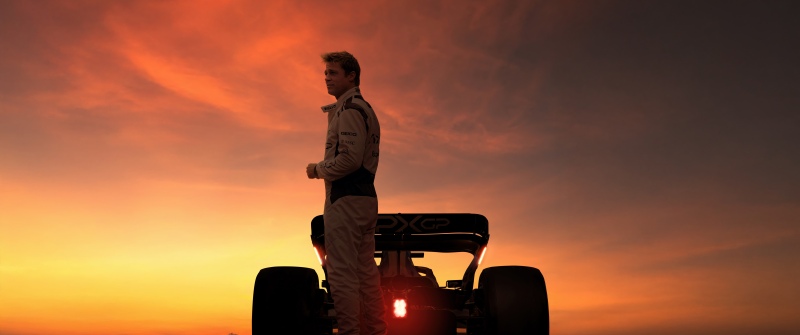 F1: The Movie, 8K, Sunset, Brad Pitt, 2025 Movies, 5K
