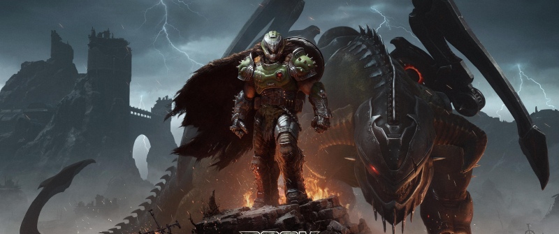 DOOM: The Dark Ages, Cover Art, Doom Slayer, 2025 Games