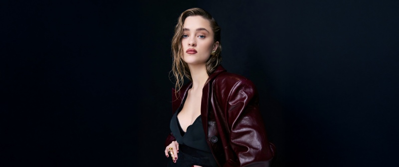 Lizzy Greene, Dark background, American actress, 5K