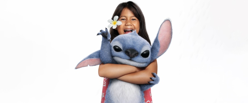 Maia Kealoha, Lilo Pelekai, Lilo & Stitch, 2025 Movies, 5K, 8K, White background, Walt Disney Animation, Disney movies