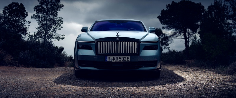 Rolls-Royce Black Badge Spectre, Monteverde, 5K, 8K, Dark aesthetic