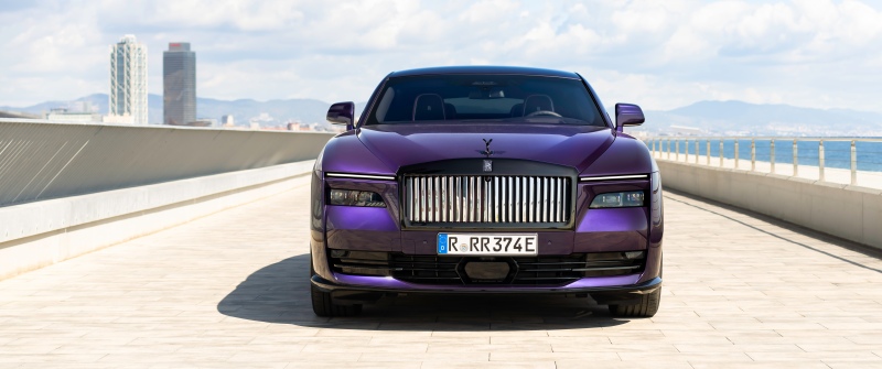 Rolls-Royce Black Badge Spectre, Vapour Violet, 5K, 8K