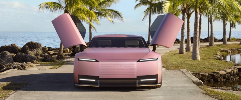 Jaguar Type 00, Futuristic, Miami, Concept cars, 5K, 8K, Electric cars