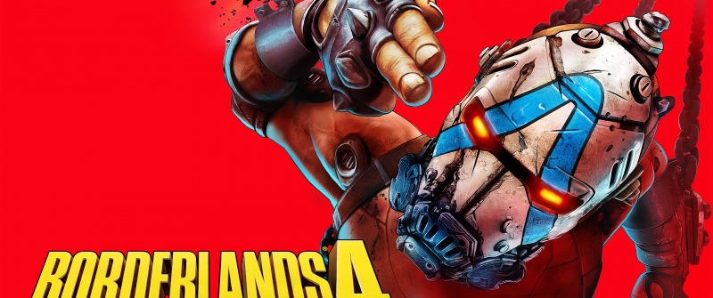 Borderlands 4, Key Art, Red background, 2025 Games