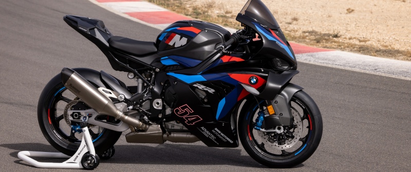 BMW M 1000 RR, Racing motorcycle, Asphalt, 5K, Sports bikes