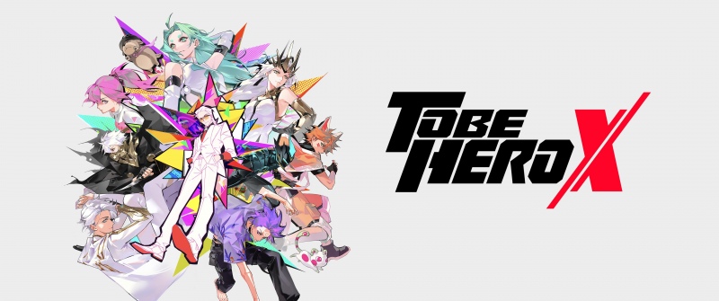 To Be Hero X, Poster, White background, Anime series