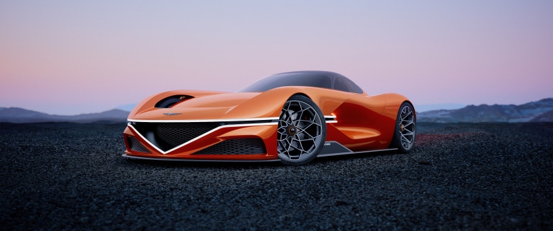 Genesis X Gran Racer Vision Gran Turismo Concept, Ultrawide, 5K, Gran Turismo 7