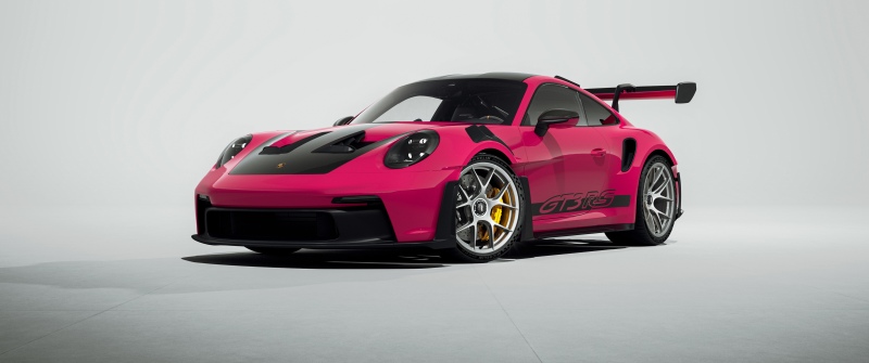 Porsche 911 GT3 RS, Pink, 5K, Sports cars