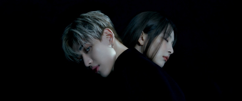 BamBam Who Are You Feat. SEULGI of Red Velvet, Black background