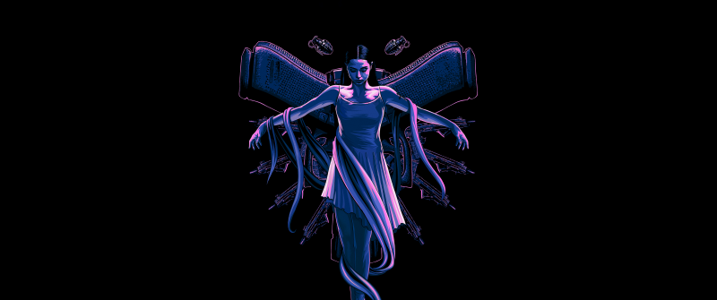 Ballerina, AMOLED, 2025 Movies, Ana de Armas, Illustration, 5K