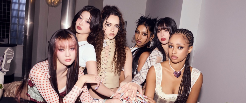 KATSEYE, Gnarly, 8K, Girl group, Manon, Sophia (KATSEYE), Daniela, Lara (KATSEYE), Megan (KATSEYE), Yoonchae, 5K