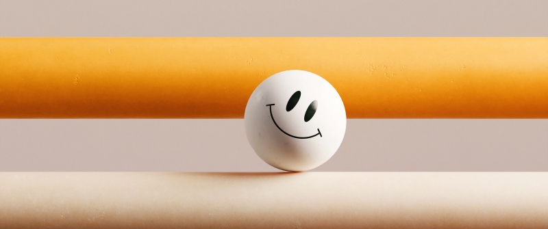 Smiley face, Sphere, Happy, Yellow aesthetic, Minimalist, Happiness, Joy, Emoji, Stripes