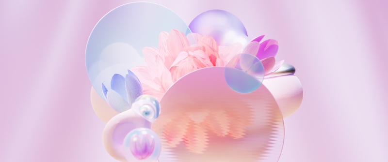 Pastel colors, Floral designs, Pastel pink, Pink background, Pastel gradient, Pink aesthetic, Translucent