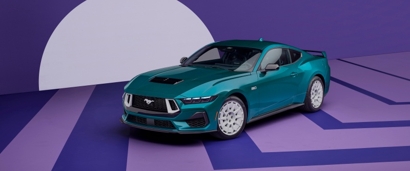 Ford Mustang GT FX Package, 2026, 5K, Sports cars, Purple aesthetic