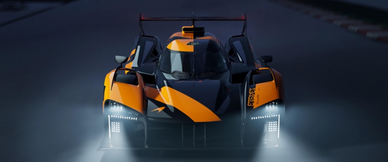 McLaren Project Endurance, Le Mans Hypercar, 5K, 8K, 10K, 12K, Race cars, Orange cars, Night
