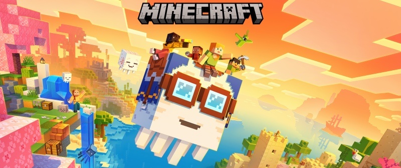 Minecraft: Chase the Skies, 5K, Video Game, 2025 Games, Minecraft