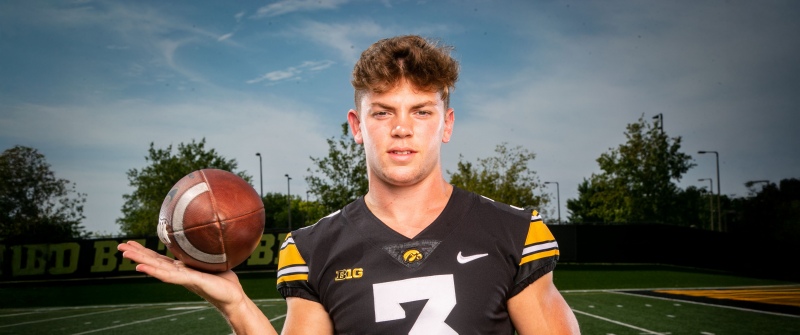 Cooper DeJean, American football, 5K, Iowa Hawkeyes