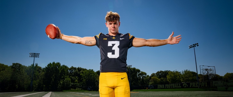 Cooper DeJean, 5K, Iowa Hawkeyes, Nike, Athlete, American football player