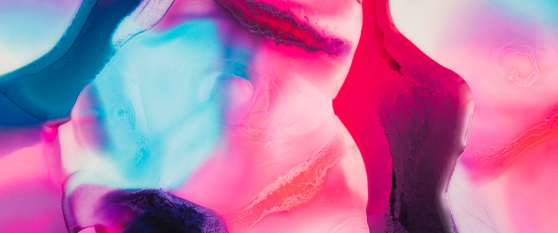 Fluid art, 8K, Pink abstract, Vibrant, 5K