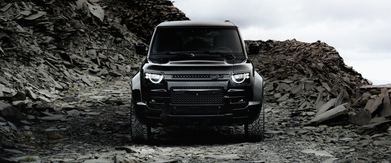 Land Rover Defender OCTA Black, 2025, 5K, 8K, Black cars
