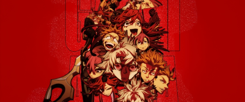 Gachiakuta, Season 1, Anime poster, Red background, Rudo Surebrec, 5K, Anime series