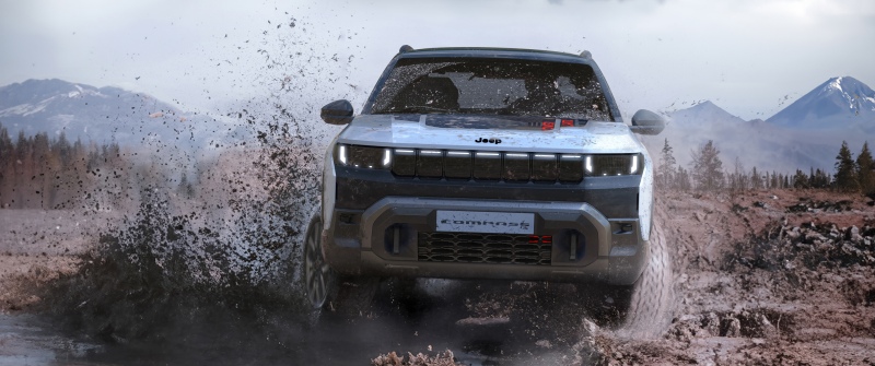 Jeep Compass 4xe Overland, 2025, Off-Road SUV, Splash, 5K, Hybrid cars