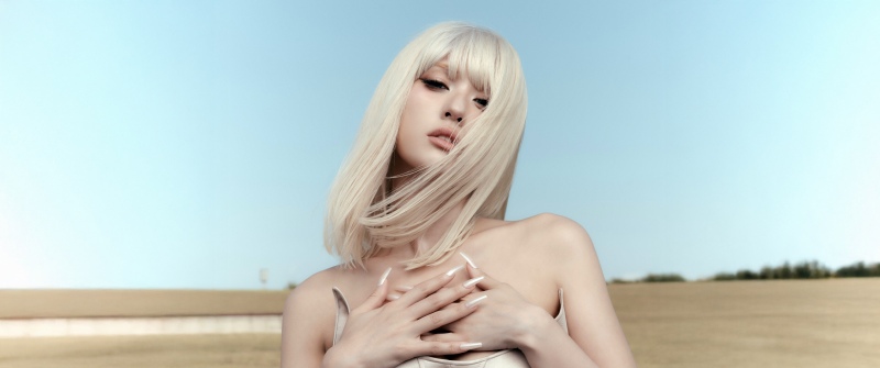 Jeon Somi - Extra, 2025, 5K, Blonde, Fashion, Outdoor, Portrait, Jeon Somi